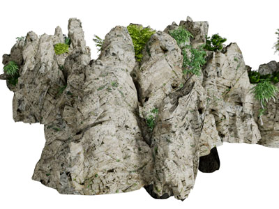 中式景观假山石头