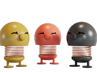 儿童弹跳卡通玩具玩偶