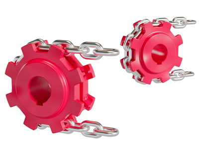 现代齿轮铁链工业设备零部件3d模型 现代齿轮铁链工业设备零部件