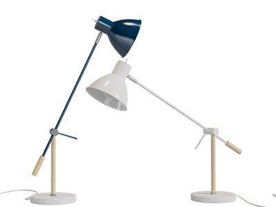 北欧可调高度的台灯