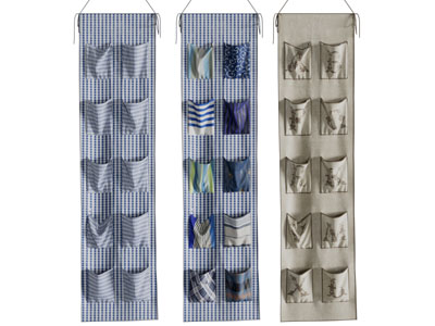 墙面布艺收纳挂件