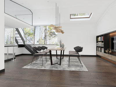 现代loft客厅餐厅