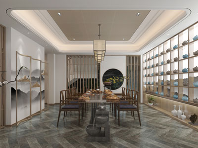 新中式茶室茶馆