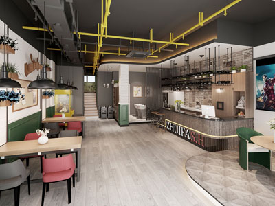 工业风饭店餐馆