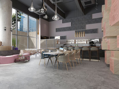 后现代茶水间休息区