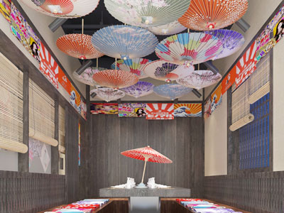 日式榻榻米茶室茶馆