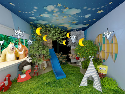 现代幼儿园活动教室