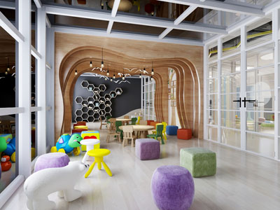 现代幼儿园活动教室