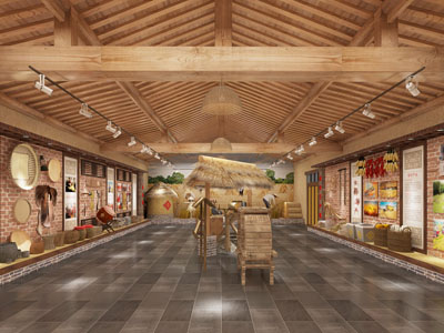 中式民宿展厅展览