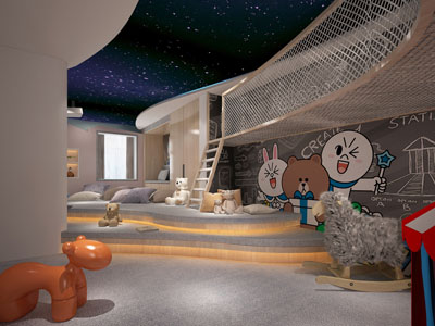 现代幼儿园活动教室