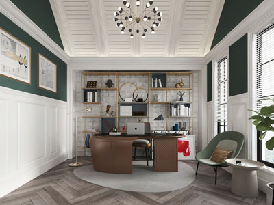 北欧董事长总经理办公室