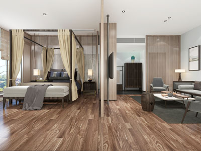 新中式酒店客房套房