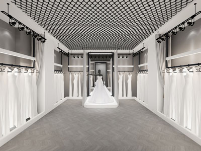 后现代婚纱店
