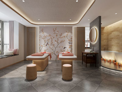 中式美容院spa会所