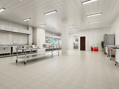 现代饭店餐馆厨房后厨