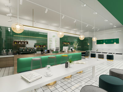 现代轻奢咖啡厅