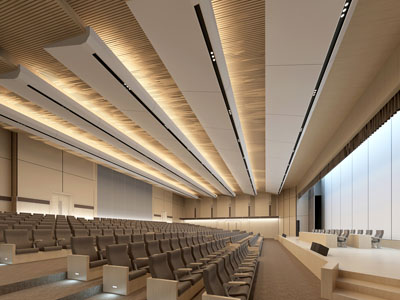 现代会议室报告厅