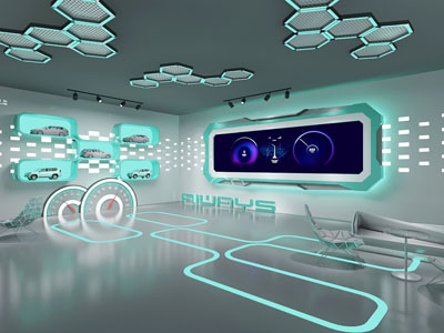 后现代科技展厅展览