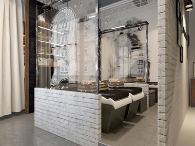 工业风美容美发店