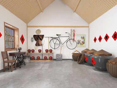 中式民宿展厅展览