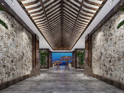 东南亚走廊过道