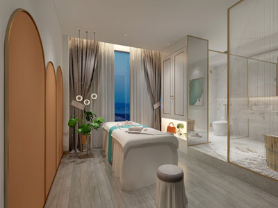 现代轻奢美容spa会所