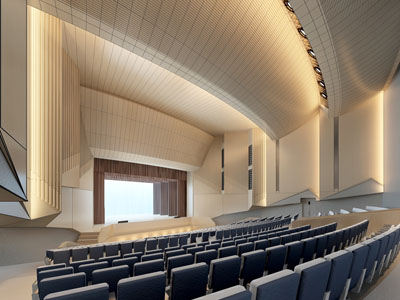 现代会议室报告厅