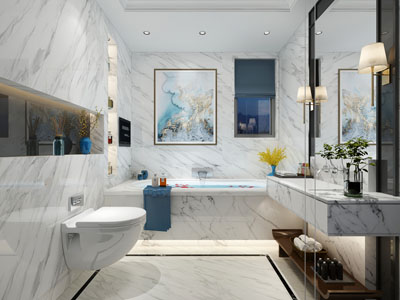 现代轻奢卫生间卫浴间