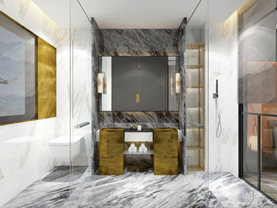 现代卫生间卫浴间