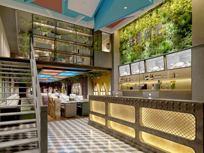 工业风网咖网吧