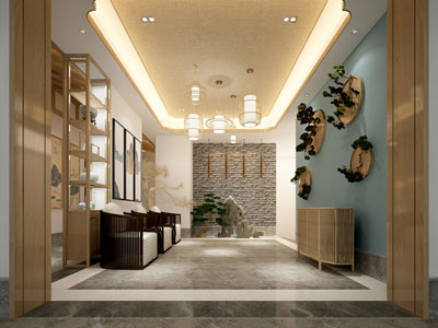 中式玄关过道门厅