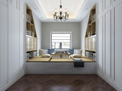 简欧榻榻米茶室