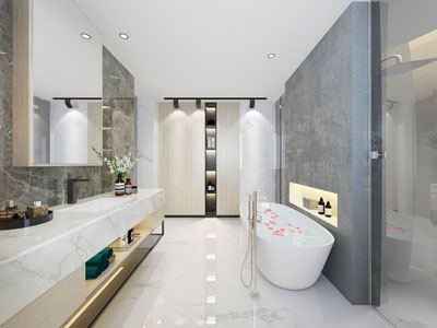 现代卫生间卫浴间