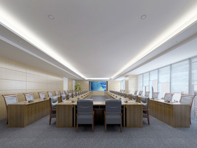 现代会议室报告厅
