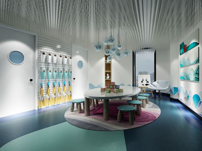 现代幼儿园活动教室