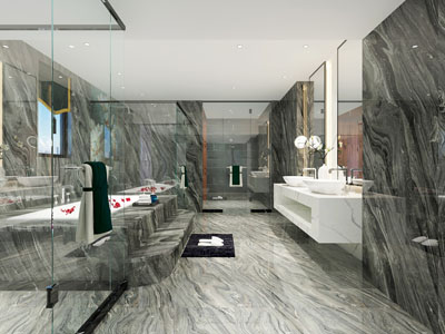 现代卫生间卫浴间淋浴间