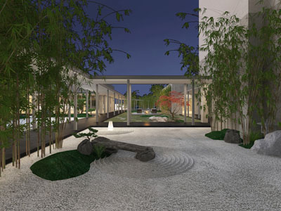 中式庭院景观园艺小品