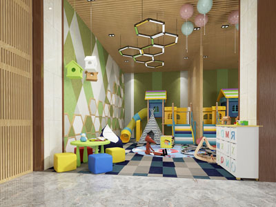 现代幼儿园活动教室