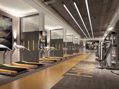 工业风健身房