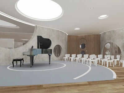 现代幼儿园活动空间