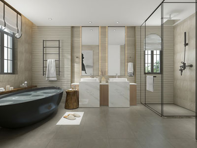 现代卫生间卫浴间淋浴间