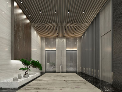 新中式电梯间