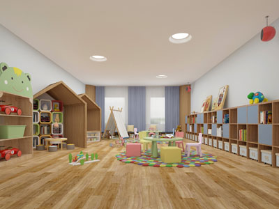 北欧幼儿园活动教室