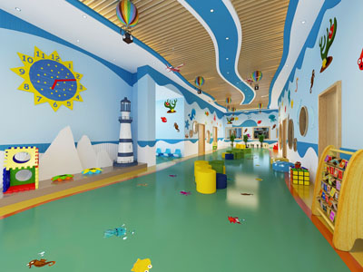 现代幼儿园活动教室