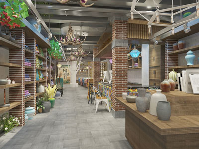 美式田园手工艺术专卖店