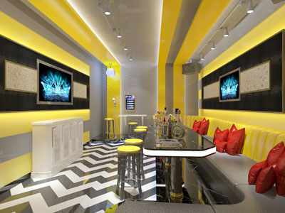 后现代KTV包房