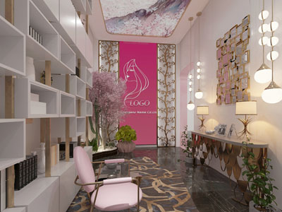 现代轻奢玄关过道门厅