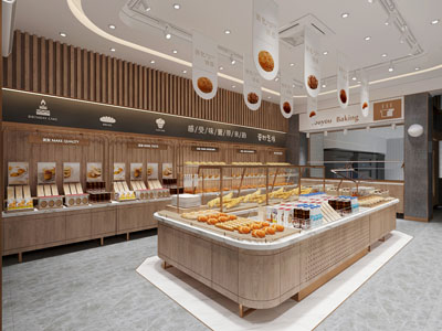 现代烘焙店甜品店