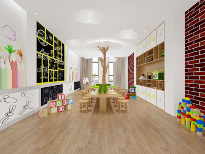 北欧幼儿园活动教室