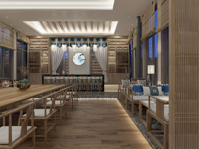 新中式茶馆茶室